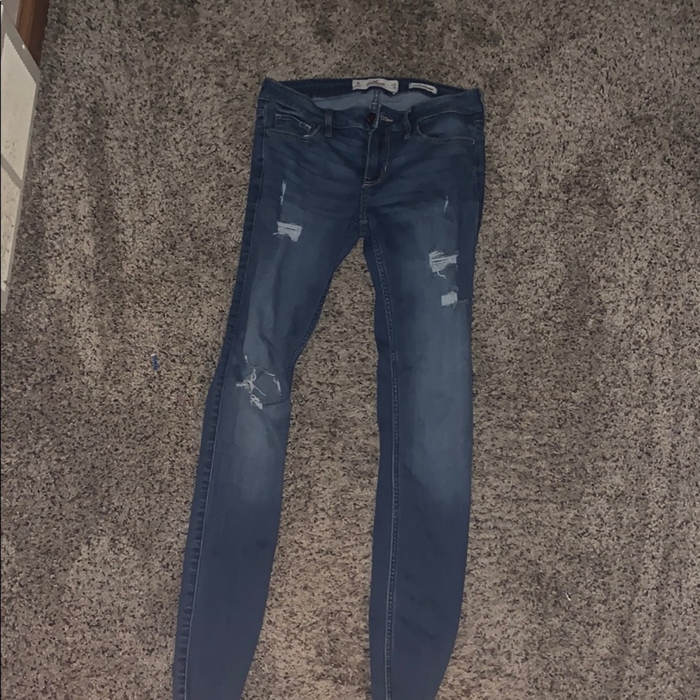 hollister jeans (low rise)